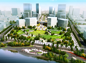 张江运动之城总体景观规划设计